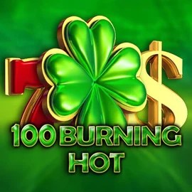 Official Slots logo: 100 Burning Hot by Amusnet Interactive at Spinaura Casino