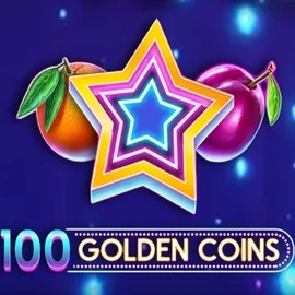 Slots logo of 100 Golden Coins from Amusnet Interactive at Spinaura Casino