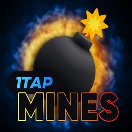 Enjoy 1Tap Mines by Turbo Games – logo hosted on spinauraa.com