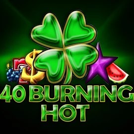 40 Burning Hot logo – Slots by Amusnet Interactive at Spinaura Casino