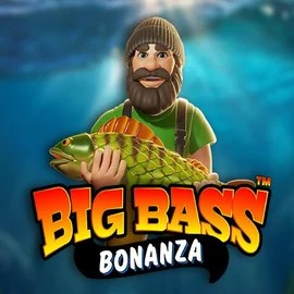 Big Bass Bonanza logo – Slots by Pragmatic Play at Spinaura Casino