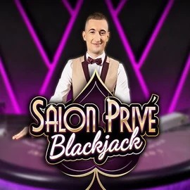 Blackjack Salon Privé game by Ezugi – logo hosted on Spinaura Casino