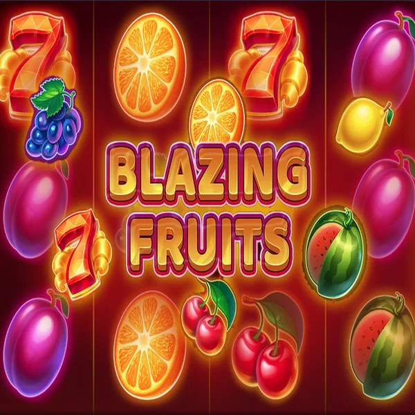 Slots logo of Blazing Fruits from Inbet Games at Spinaura Casino