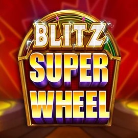 Blitz Super Wheel slot logo by Pragmatic Play at Spinaura Casino