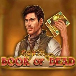 Book of Dead casino game by Play'n GO – featured logo at Spinaura Casino