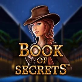 Book of Secrets logo by SYNOT Games at Spinaura Casino