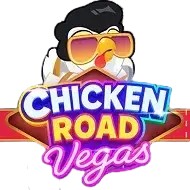 Chicken Road Vegas slot visual from InOut available on spinauraa.com