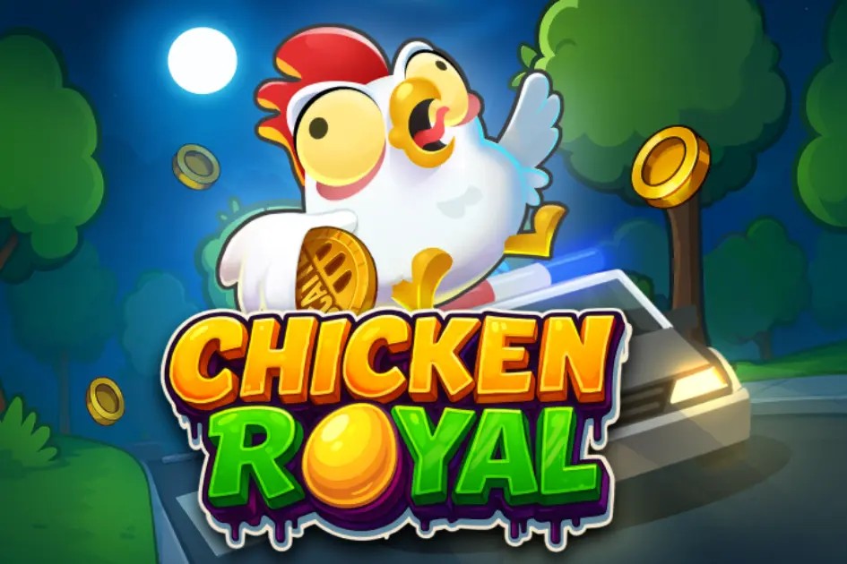 Chicken Royal by InOut, showcased at spinauraa.com – game logo