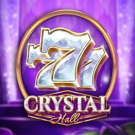 Crystal Hall slot logo by Play'n GO at Spinaura Casino