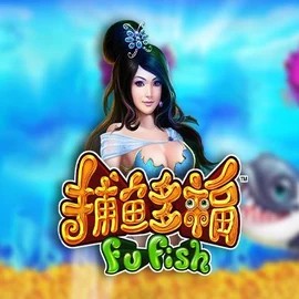 Fu Fish game by Skywind Group – logo hosted on Spinaura Casino