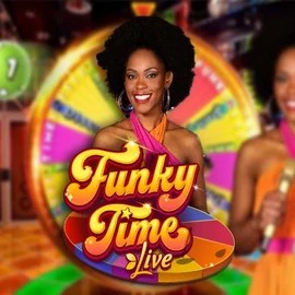 Funky Time by Evolution, showcased at spinauraa.com – game logo