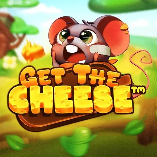 Official Slots logo: Get The Cheese by Hacksaw Gaming at Spinaura Casino