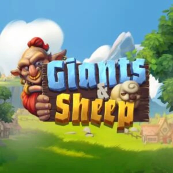Giants and Sheep logo – Slots by Relax Gaming at Spinaura Casino