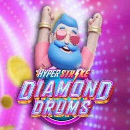 Hyper Strike Diamond Drums casino game by Gameburger Studios – featured logo at Spinaura Casino