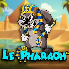 Le Pharaoh slot visual from Hacksaw Gaming available on spinauraa.com