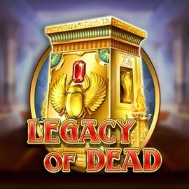 Legacy of Dead logo by Play'n GO at Spinaura Casino