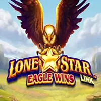 Lone Star Link Eagle Wins slot logo by Novomatic at Spinaura Casino