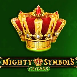 Slots logo of Mighty Symbols Crowns from Wazdan at Spinaura Casino