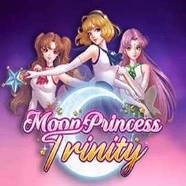 Moon Princess Trinity slot logo by Play'n GO at Spinaura Casino