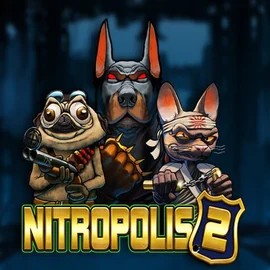 Nitropolis 2 online game logo by ELK Studios on spinauraa.com