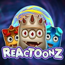 Enjoy Reactoonz by Play'n GO – logo hosted on spinauraa.com