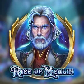 Rise of Merlin game by Play'n GO – logo hosted on Spinaura Casino