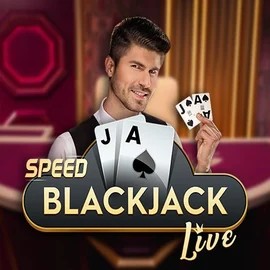 Official Live Casino logo: Speed Blackjack by Pragmatic Play at Spinaura Casino