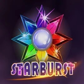 Starburst logo by NetEnt at Spinaura Casino