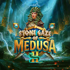 Stone Gaze of Medusa 2 by Stakelogic, showcased at spinauraa.com – game logo
