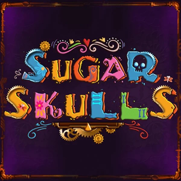 Sugar Skulls by Booming Games, showcased at spinauraa.com – game logo