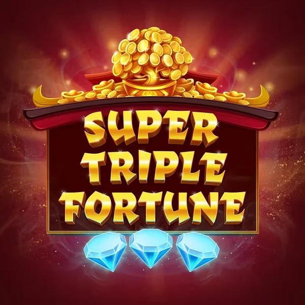 Slots logo of Super Triple Fortune from Greentube at Spinaura Casino