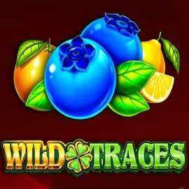 Wild Traces logo by Amusnet Interactive Spinaura Casino