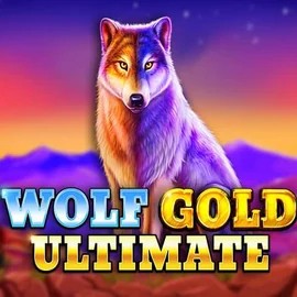 Slots logo of Wolf Gold Ultimate from Pragmatic Play at Spinaura Casino